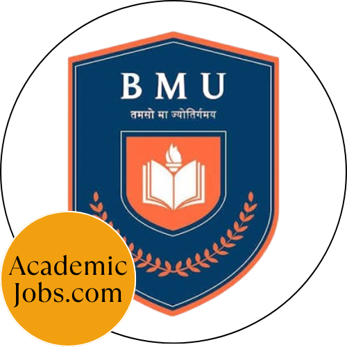 Bhagwan Mahavir University logo